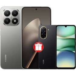 Xiaomi 15T 12GB/256GB международная версия (серый) + Xiaomi Redmi A5 4GB/128GB (полуночный черный) по акции