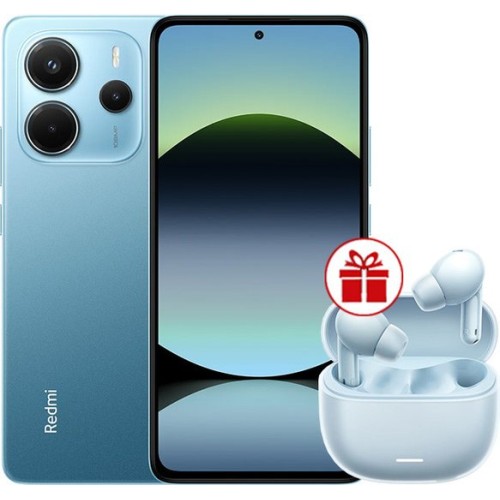 Xiaomi Redmi Note 14 8GB/256GB международная версия (синий) + наушники Xiaomi Redmi Buds 6 Lite (голубой) по акции Xiaomi Redmi Note 14 8GB/256GB международная версия (синий) + наушники Xiaomi Redmi Buds 6 Lite (голубой) по акции