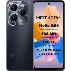 Infinix Hot 40 Pro X6837 12GB/256GB (космический черный)