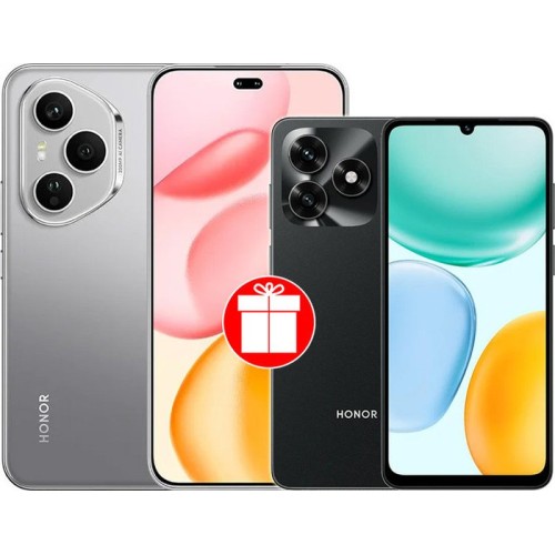 HONOR 400 Pro 12GB/256GB международная версия (серый) и смартфон HONOR X5c Plus 4GB/128GB по акции HONOR 400 Pro 12GB/256GB международная версия (серый) и смартфон HONOR X5c Plus 4GB/128GB по акции