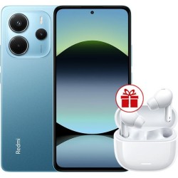 Xiaomi Redmi Note 14 8GB/256GB международная версия (синий) + наушники Xiaomi Redmi Buds 6 Lite (белый) по акции