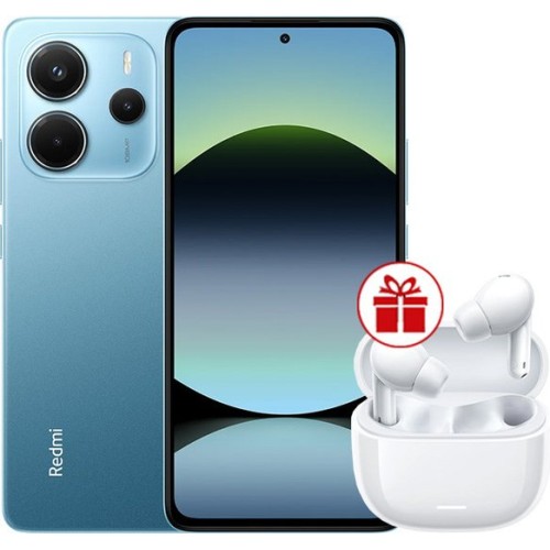 Xiaomi Redmi Note 14 8GB/256GB международная версия (синий) + наушники Xiaomi Redmi Buds 6 Lite (белый) по акции Xiaomi Redmi Note 14 8GB/256GB международная версия (синий) + наушники Xiaomi Redmi Buds 6 Lite (белый) по акции