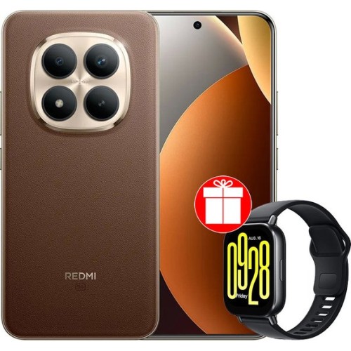 Xiaomi Redmi Note 15 Pro+ 5G 8GB/256GB международная версия (коричневый) + умные часы Xiaomi Redmi Watch 5 Active (черный) по акции