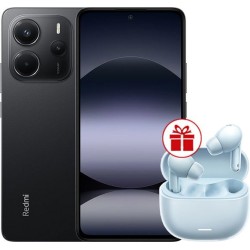 Xiaomi Redmi Note 14 6GB/128GB международная версия (черный) + наушники Xiaomi Redmi Buds 6 Lite (голубой) по акции