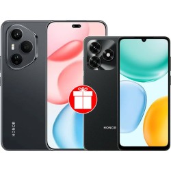 HONOR 400 Pro 12GB/256GB международная версия (черный) и смартфон HONOR X5c Plus 4GB/128GB по акции