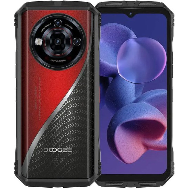 Doogee S118 Pro 8GB/512GB (черный/красный)