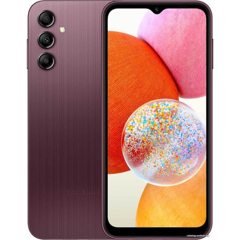 Samsung Galaxy A14 SM-A145F/DSN Mediatek Helio G80 4GB/128GB (бордовый)