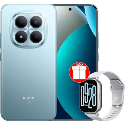Xiaomi Redmi Note 15 Pro+ 5G 8GB/256GB международная версия (синий) + умные часы Xiaomi Redmi Watch 5 Active (серебристый) по акции