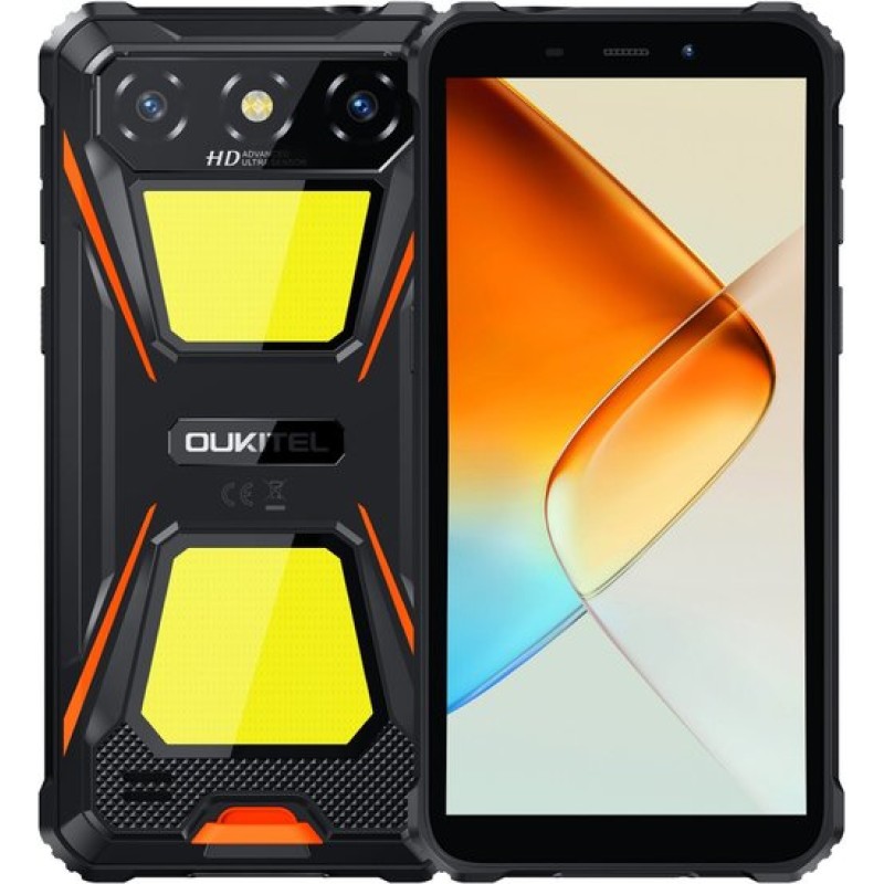 Oukitel G5 4GB/256GB (черный/оранжевый)