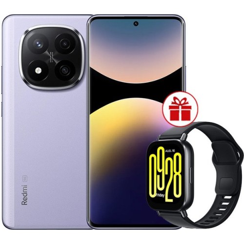 Xiaomi Redmi Note 14 Pro+ 5G 12GB/512GB международная версия (фиолетовый) + умные часы Xiaomi Redmi Watch 5 Active (черный) по акции Xiaomi Redmi Note 14 Pro+ 5G 12GB/512GB международная версия (фиолетовый) + умные часы Xiaomi Redmi Watch 5 Active (черный) по акции