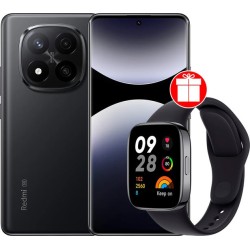 Xiaomi Redmi Note 14 Pro+ 5G 12GB/512GB международная версия (черный) + умные часы Xiaomi Redmi Watch 3 (черный) по акции