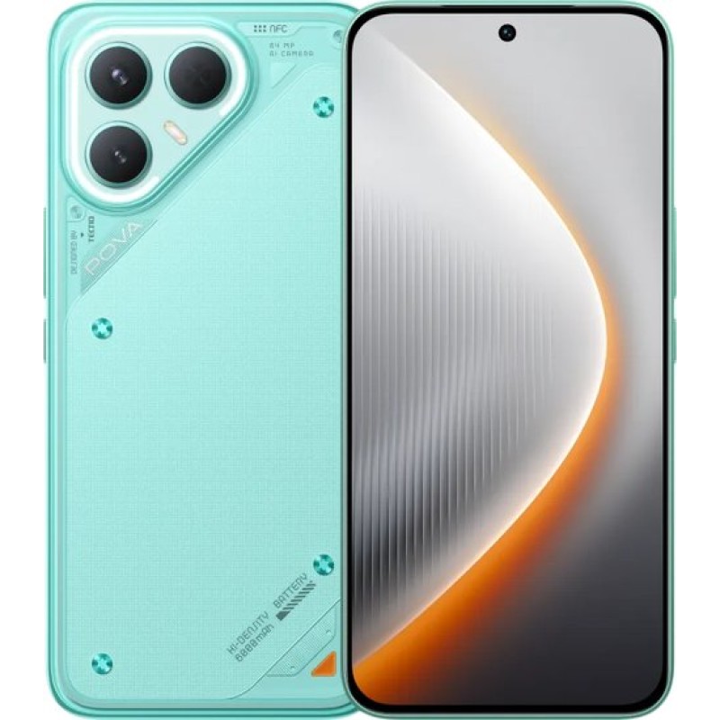 Tecno Pova 7 Pro 8GB/256GB (неоновый циан)