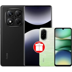 Xiaomi Redmi Note 14 Pro 12GB/512GB международная версия (черный) + Xiaomi Redmi A5 3GB/64GB (зеленое озеро) по акции