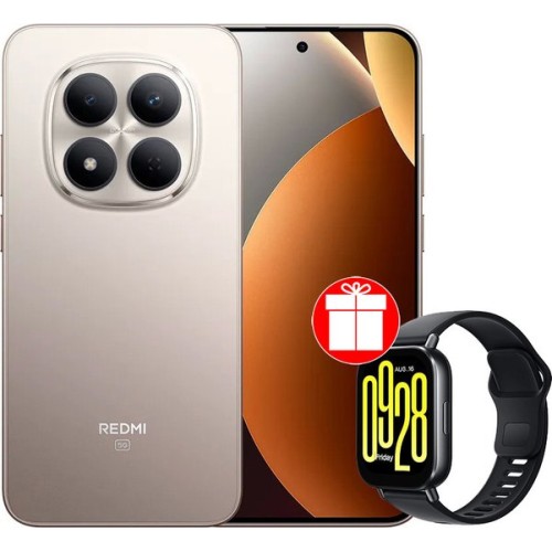 Xiaomi Redmi Note 15 Pro 5G 8GB/256GB международная версия (титановый) + умные часы Xiaomi Redmi Watch 5 Active (черный) по акции