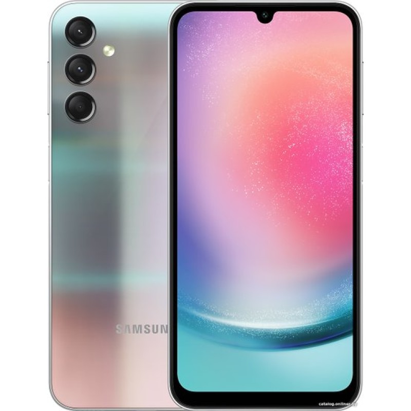 Samsung Galaxy A24 SM-A245F/DSN 6GB/128GB (серебристый)