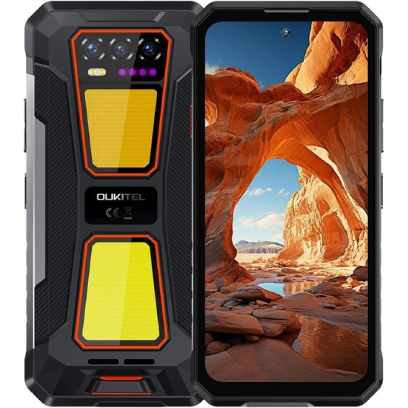 Oukitel WP58 Pro 8GB/128GB (черный/оранжевый)