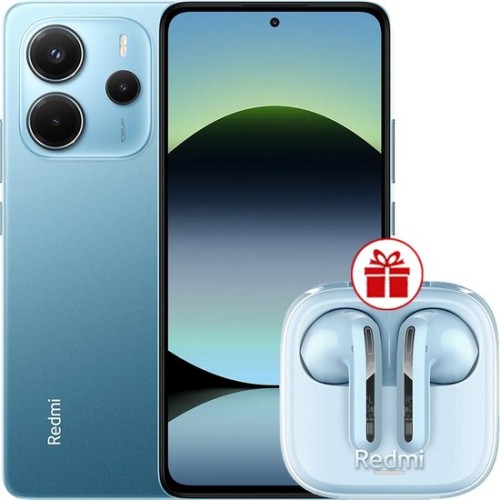 Xiaomi Redmi Note 14 6GB/128GB международная версия (синий) + наушники Xiaomi Redmi Buds 6 Active (голубой) по акции Xiaomi Redmi Note 14 6GB/128GB международная версия (синий) + наушники Xiaomi Redmi Buds 6 Active (голубой) по акции