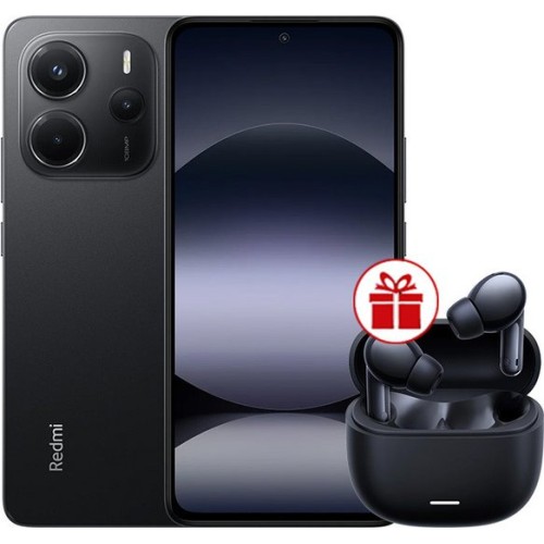 Xiaomi Redmi Note 14 8GB/256GB международная версия (черный) + наушники Xiaomi Redmi Buds 6 Lite (черный) по акции