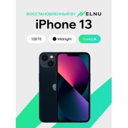 Apple iPhone 13 128GB воcстановленный by ELNU, грейд A (темная ночь)