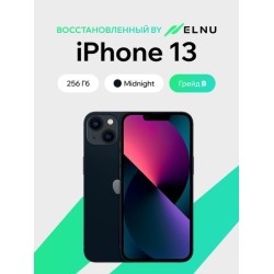 Apple iPhone 13 256GB воcстановленный by ELNU, грейд B (темная ночь)