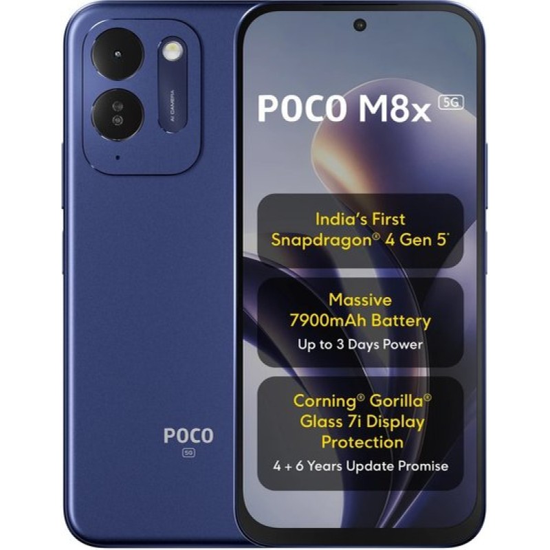 POCO M8x 5G 4GB/128GB индийская версия (синий)