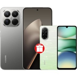Xiaomi 15T Pro 12GB/256GB международная версия (серый) + Xiaomi Redmi A5 4GB/128GB (зеленое озеро) по акции Xiaomi 15T Pro 12GB/256GB международная версия (серый) + Xiaomi Redmi A5 4GB/128GB (зеленое озеро) по акции