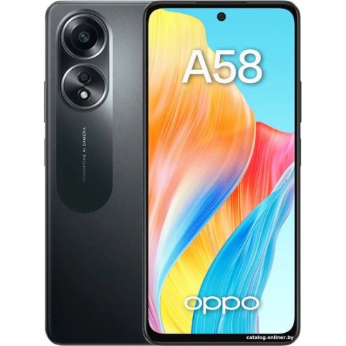 Oppo A58 CPH2577 8GB/128GB международная версия (черный)