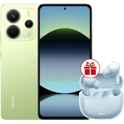 Xiaomi Redmi Note 14 6GB/128GB международная версия (зеленый) + наушники Xiaomi Redmi Buds 6 Lite (голубой) по акции