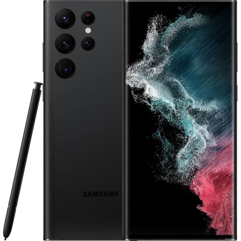 Samsung Galaxy S22 Ultra 5G SM-S908B/DS 8GB/128GB (черный фантом)