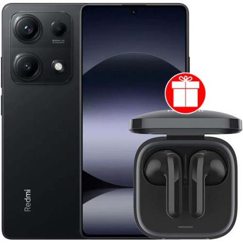 Xiaomi Redmi Note 14S 8GB/256GB международная версия (полуночный черный) + наушники Xiaomi Redmi Buds 6 Active (черный) по акции Xiaomi Redmi Note 14S 8GB/256GB международная версия (полуночный черный) + наушники Xiaomi Redmi Buds 6 Active (черный) по акции