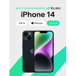 Apple iPhone 14 128GB воcстановленный by ELNU, грейд B (полуночный)