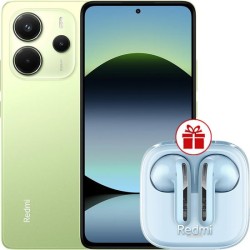 Xiaomi Redmi Note 14 6GB/128GB международная версия (зеленый) + наушники Xiaomi Redmi Buds 6 Active (голубой) по акции