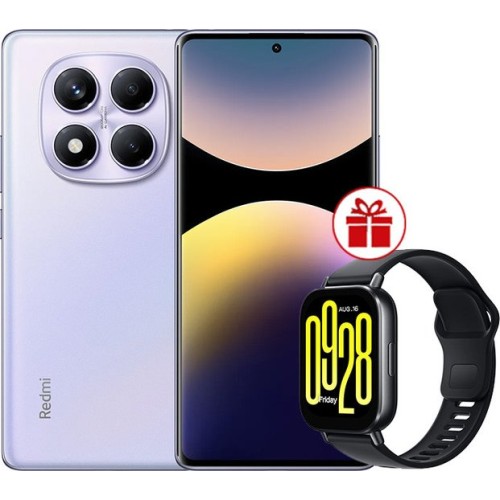 Xiaomi Redmi Note 14 Pro 12GB/512GB международная версия (фиолетовый) + умные часы Xiaomi Redmi Watch 5 Active (черный) по акции