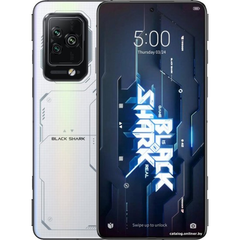 Black Shark 5 Pro 16GB/256GB международная версия (белый)