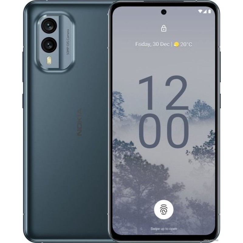 Nokia X30 8GB/256GB (облачно-синий)