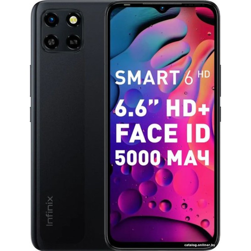 Infinix Smart 6 HD 2GB/32GB (черный)