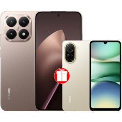 Xiaomi 15T 12GB/256GB международная версия (розовое золото) + Xiaomi Redmi A5 4GB/128GB (песочное золото) по акции