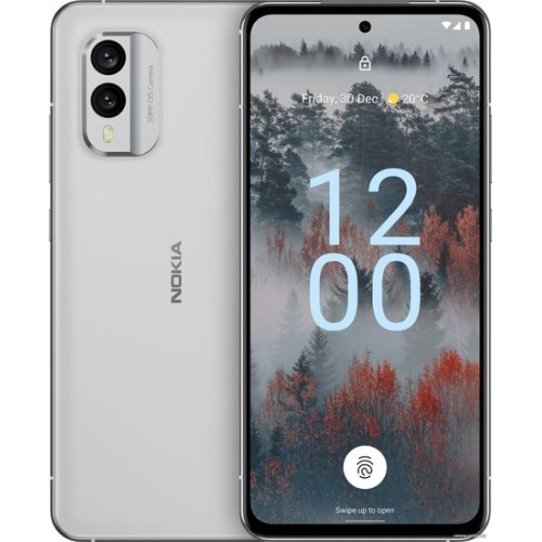 Nokia X30 6GB/128GB (ледяной белый)
