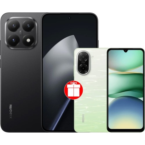 Xiaomi 15T 12GB/256GB международная версия (черный) + Xiaomi Redmi A5 4GB/128GB (зеленое озеро) по акции