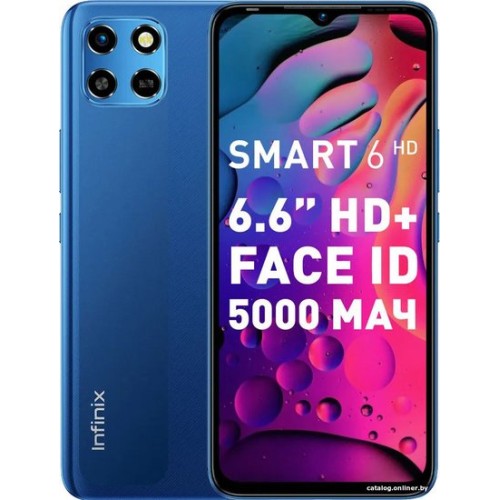 Infinix Smart 6 HD 2GB/32GB (синий)