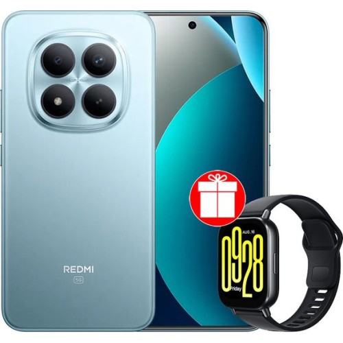 Xiaomi Redmi Note 15 Pro+ 5G 8GB/256GB международная версия (синий) + умные часы Xiaomi Redmi Watch 5 Active (черный) по акции