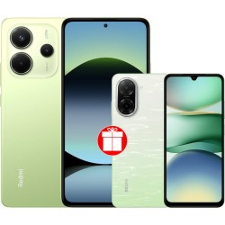 Xiaomi Redmi Note 14 8GB/256GB международная версия (зеленый) + Xiaomi Redmi A5 3GB/64GB (зеленое озеро) по акции