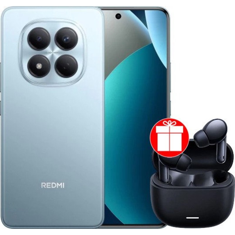 Xiaomi Redmi Note 15 Pro 12GB/256GB международная версия (синий) + наушники Xiaomi Redmi Buds 6 Lite (черный) по акции