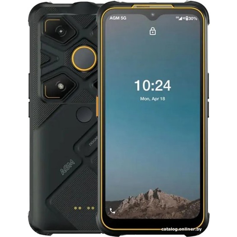 AGM Glory G1S 8GB/128GB (черный/оранжевый)
