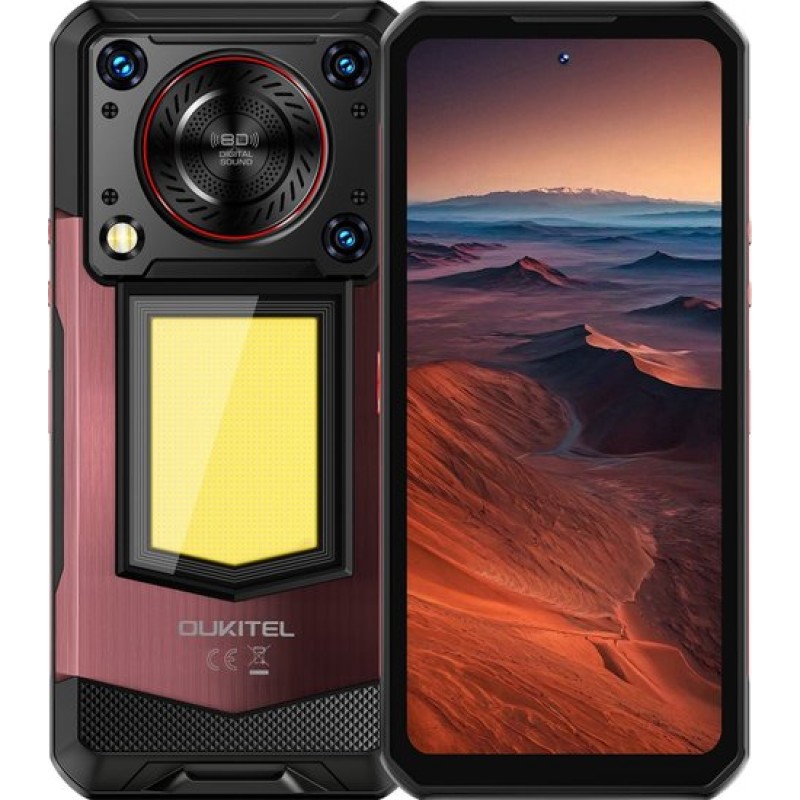 Oukitel WP56 12GB/512GB (черный/красный)