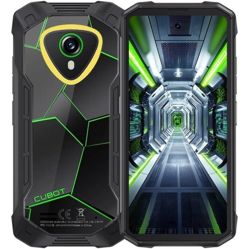 Cubot King Kong Mini 4 8GB/256GB (черный/зеленый)