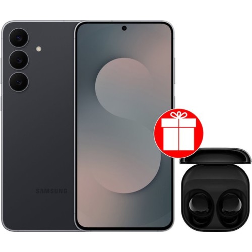 Samsung Galaxy S25 FE SM-S731B 8GB/256GB (черный) + наушники Samsung Galaxy Buds Core (черный) по акции