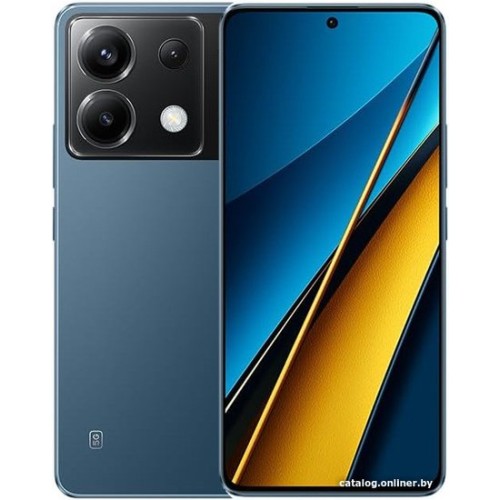 POCO X6 12GB/256GB с NFC международная версия (синий) POCO X6 12GB/256GB с NFC международная версия (синий)