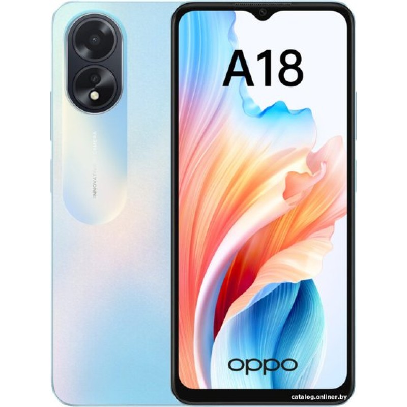 Oppo A18 CPH2591 4GB/128GB международная версия (голубой)