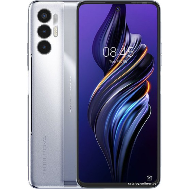 Tecno Pova 3 6GB/128GB (серебристый)